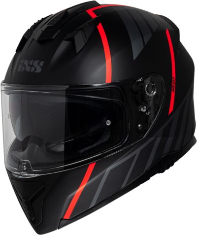 Каска iXS 217 2.0 Black-Red Matt