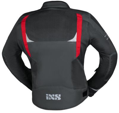 Jacket iXS Trigonis-Air dark grey-red