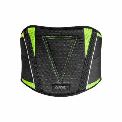 Kidney belt GMS Racing black-fluo